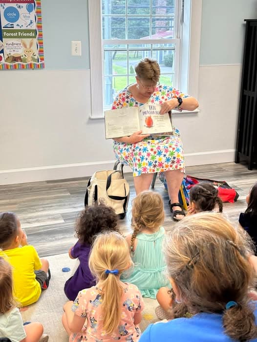 Children sitting together at storytime